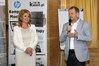 Ilustracja: <b class=pic_title>XIV Podlaskie Forum GIS</b> <br />
<br />
<b class=pic_description>Geodeta województwa podlaskiego Danuta Konopka i starosta siemiatycki Jan Zalewski</b> <br />
<br />
<b class=pic_author>fot.  Mariusz Fabisiak</b><br />
<br />
