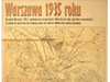 Ilustracja: Plan Warszawy sprzed 70 lat