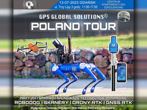 Ilustracja: Poland Tour 2023. Zapisz się, przyjdź i wygraj odbiornik MINI GGS IMU